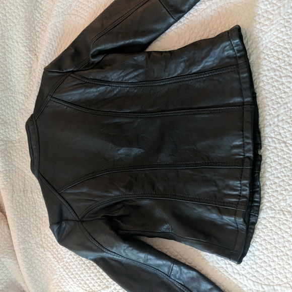 Michael Kors Leather Jacket - Picture 5 of 5